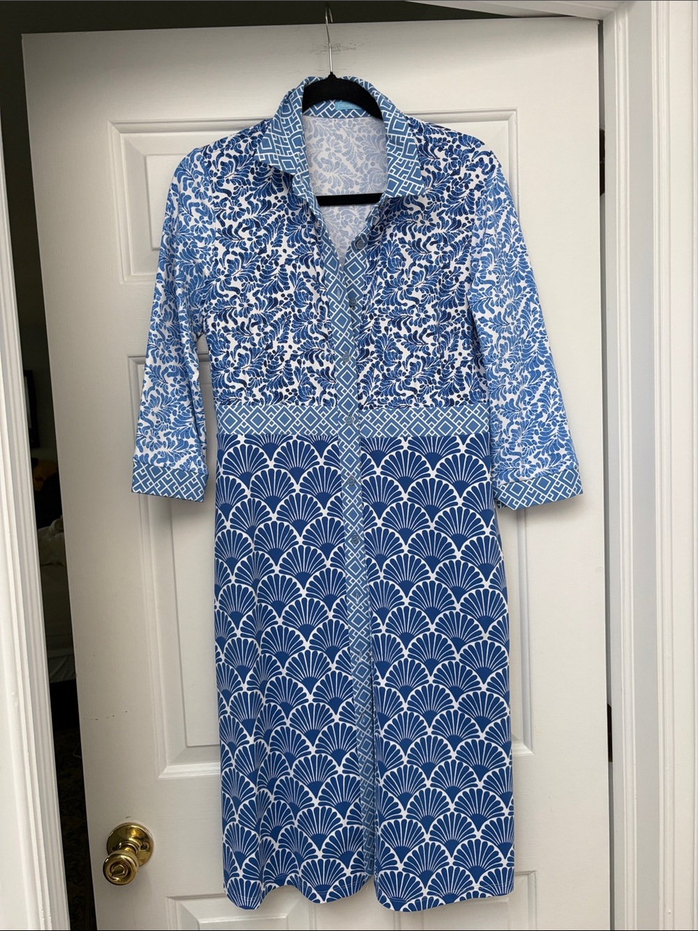 J. McLaughlin Catalina Cloth Dress sz M